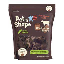 Beef Lung Slices Dog Treats  Pet'N Shape